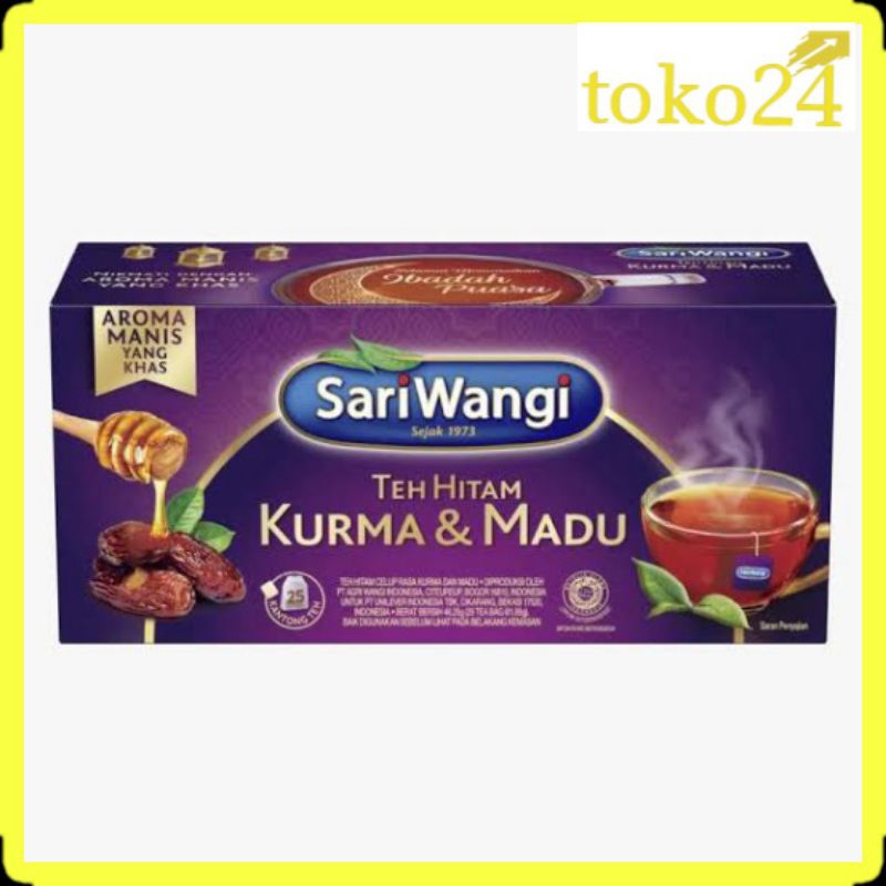 

Sariwangi Teh Hitam Kurma & Madu 25's