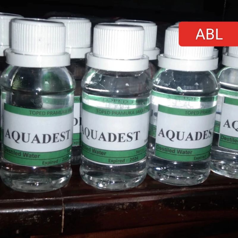 Aquadest / Aquades / Air Murni / Air Suling 100ml