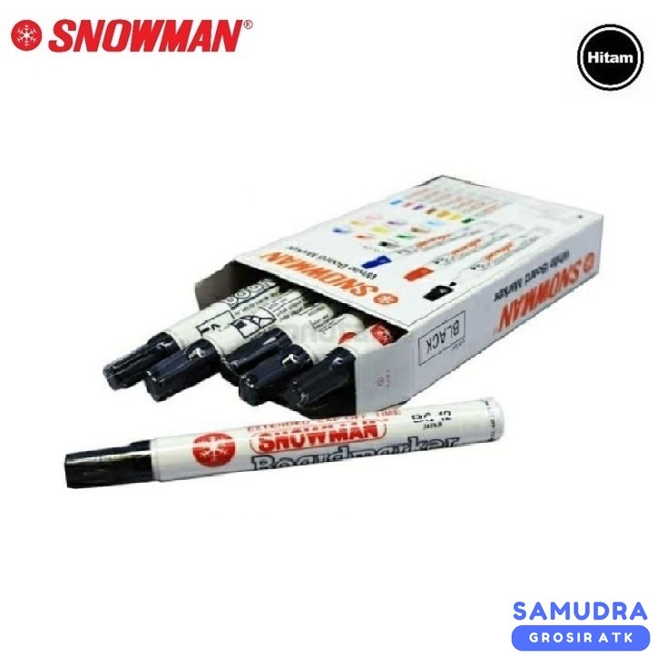 

Snowman Spidol Papan Tulis / Whiteboard Non Permanen BG12