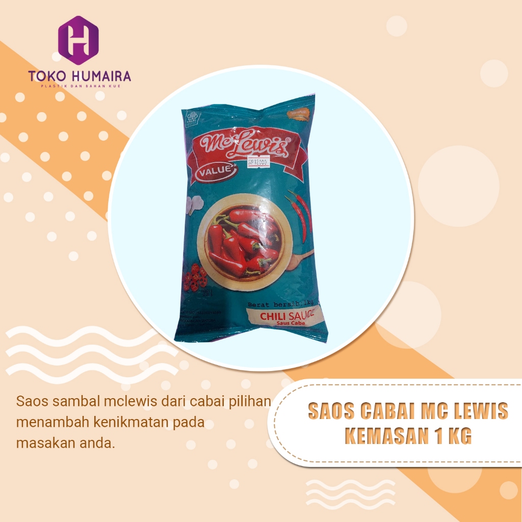 

Saos Sambal McLewis Kemasan 1 Kg