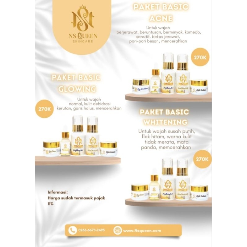 NS QUEEN Whitening, Glow, Acne