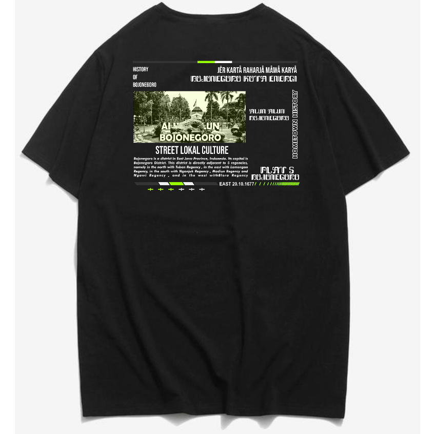 Kaos Bojonegoro Tshirt Bojonegoro Kota Energi