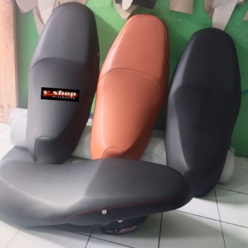 Jok Xmax Slim Pendek Nathong Papas Busa Rangka Anti Jinjit MBtech Modifikasi