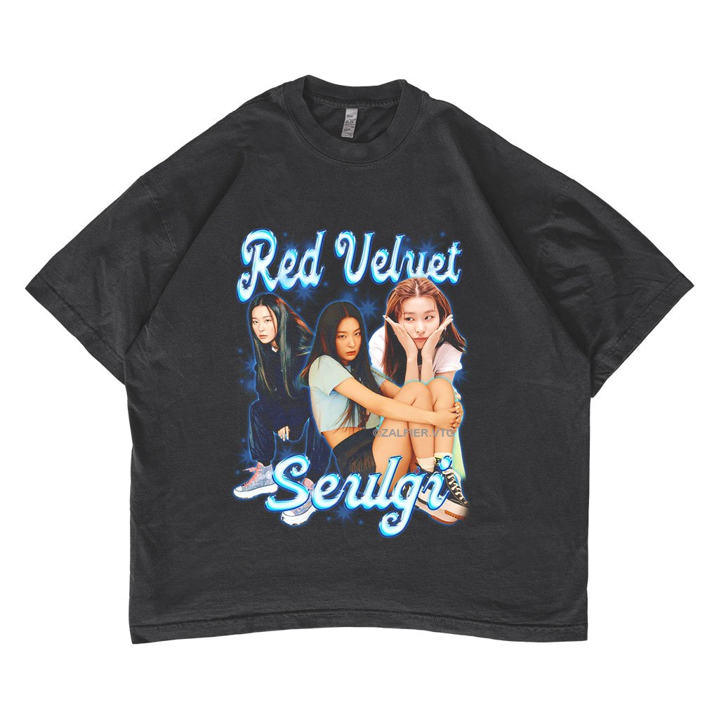 Kaos RED VELVET Seulgi Oversized T-shirt Kpop #06
