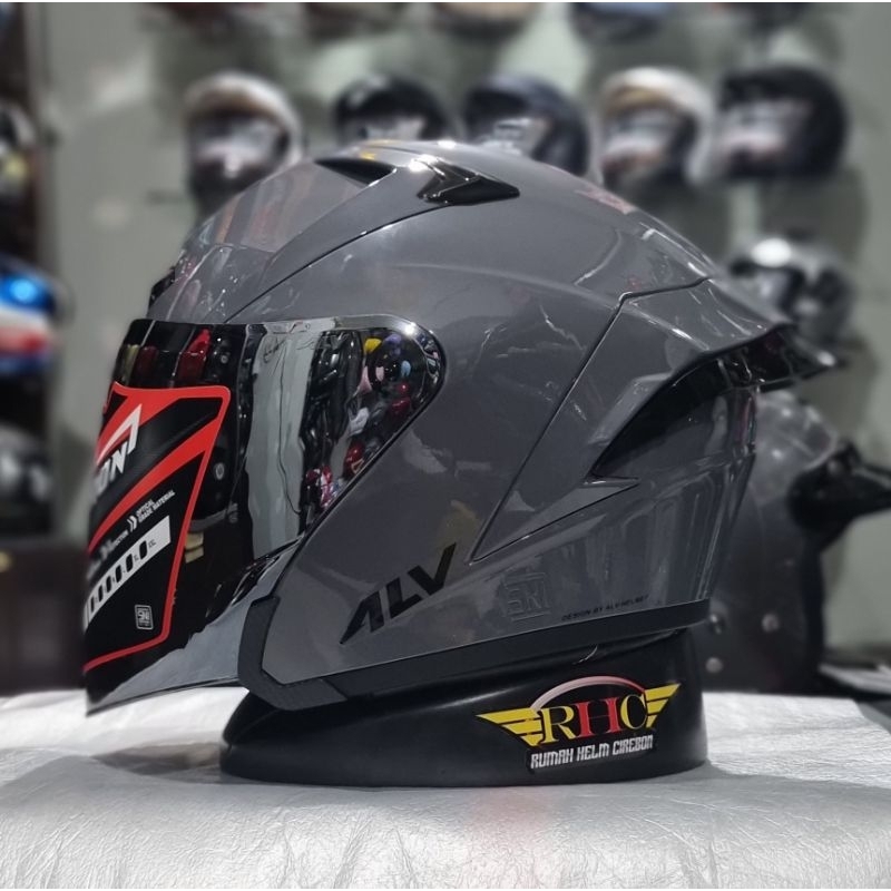 HELM ALV ULTRON SOLID HALF FACE ALV ULTRON PAKET GANTENG