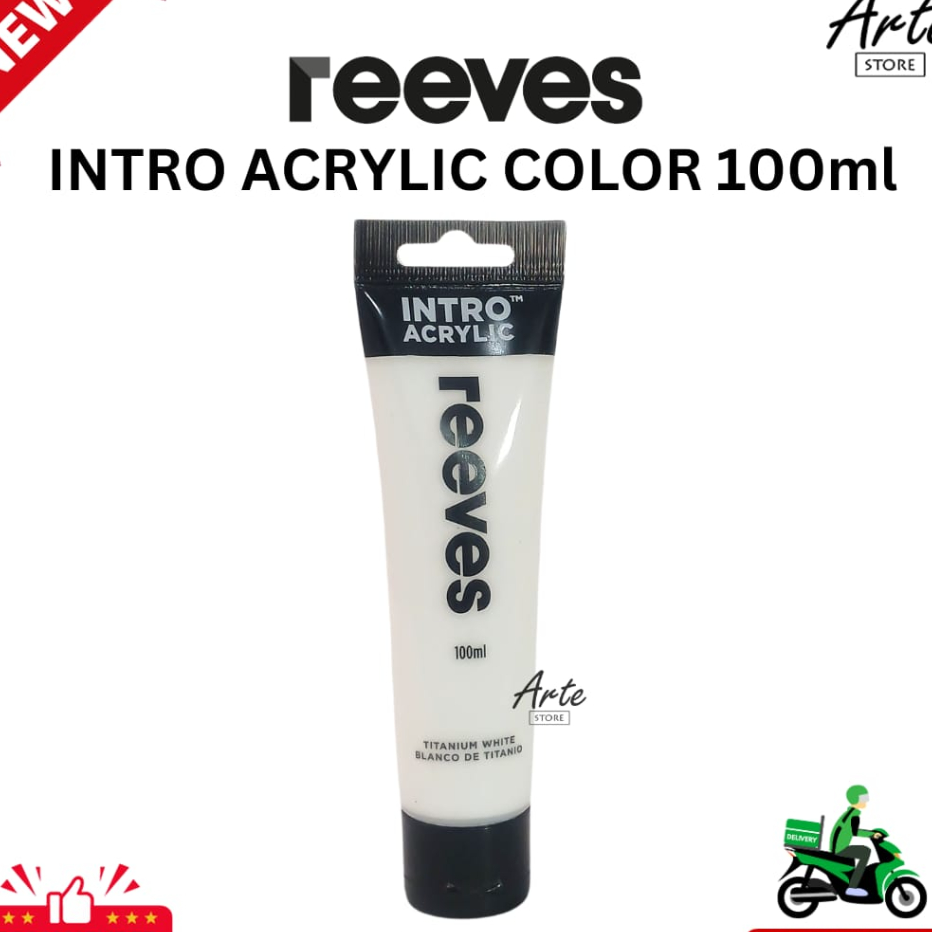 

Sale Cat Acrylic Intro Reeves Titanium White 100 ml