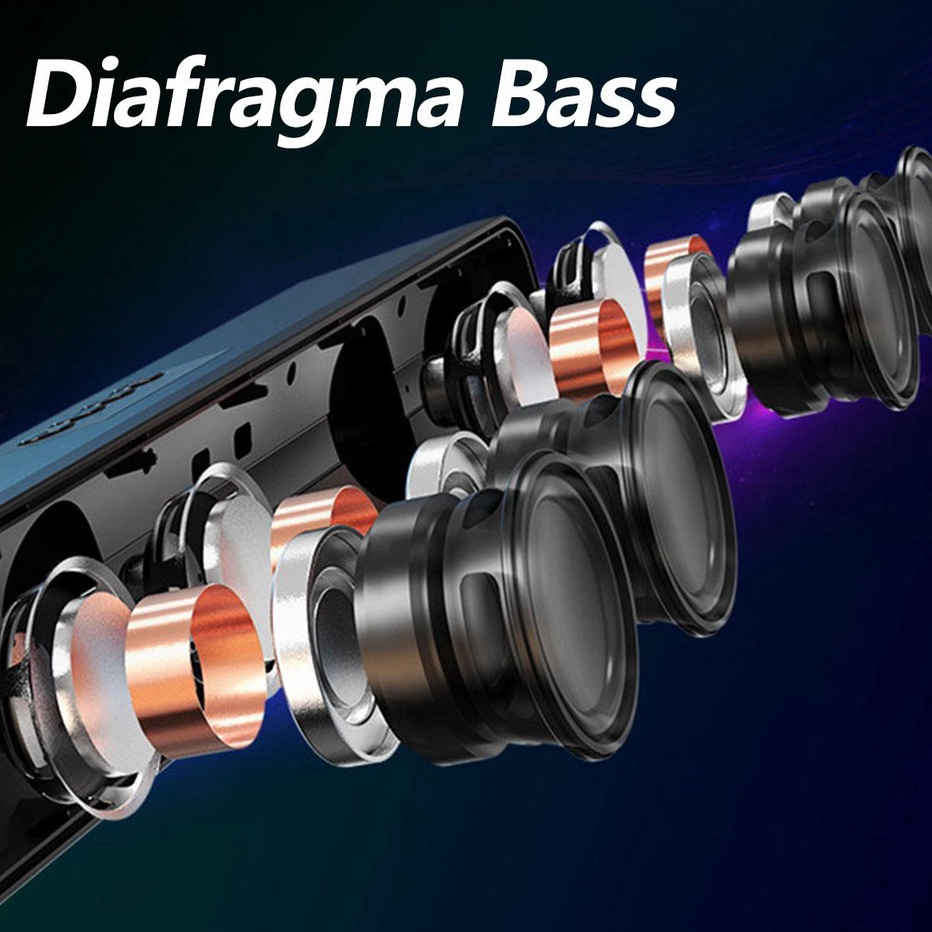 Best Seller 【COD】AFS Speaker Bluetooth Soundbar Sound bluetooth RGB Light Computer TV Phone TF Multi