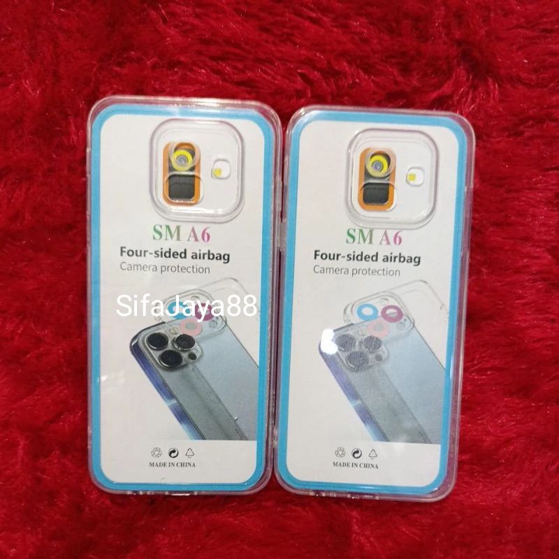 Soft Case Glear Samsung A6/ A6-2018/ J6/ J6-2018/ J8-2018/ A6+/ J6+ Silikon Casing Bening transparan