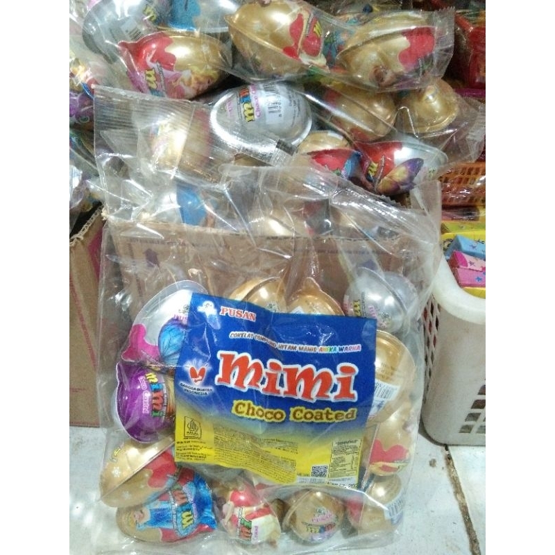 

Permen Mimi Choco Coated Isi 20pcs