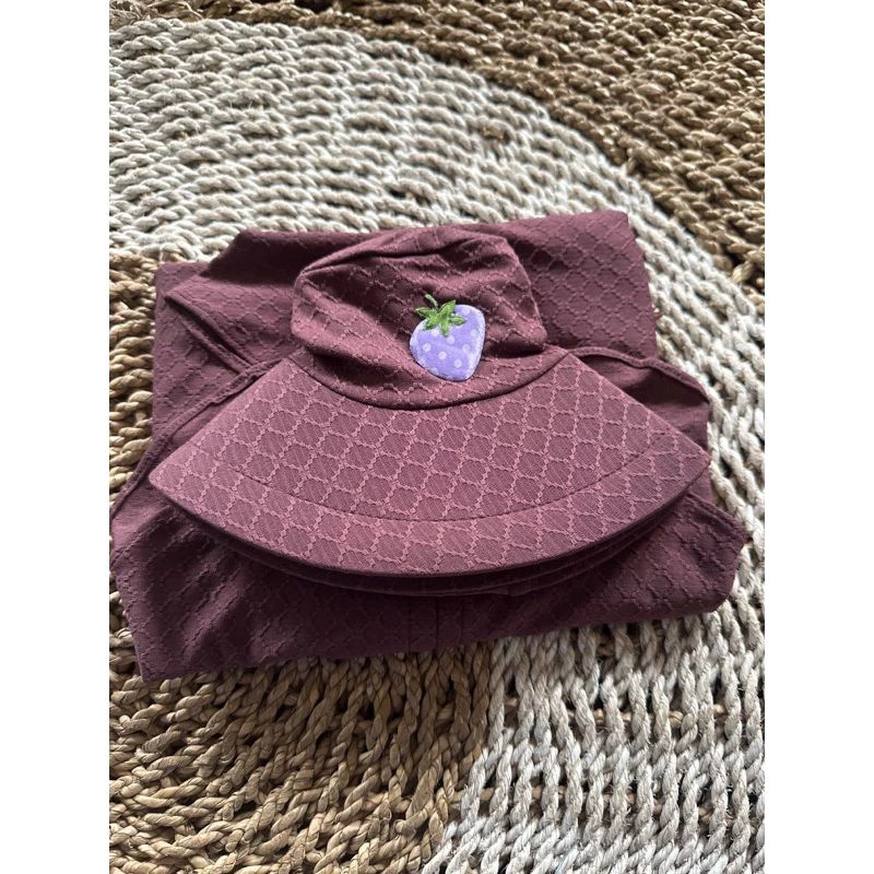 jilbab anak topi/jilbab anak topi terpisah/kerudung anak