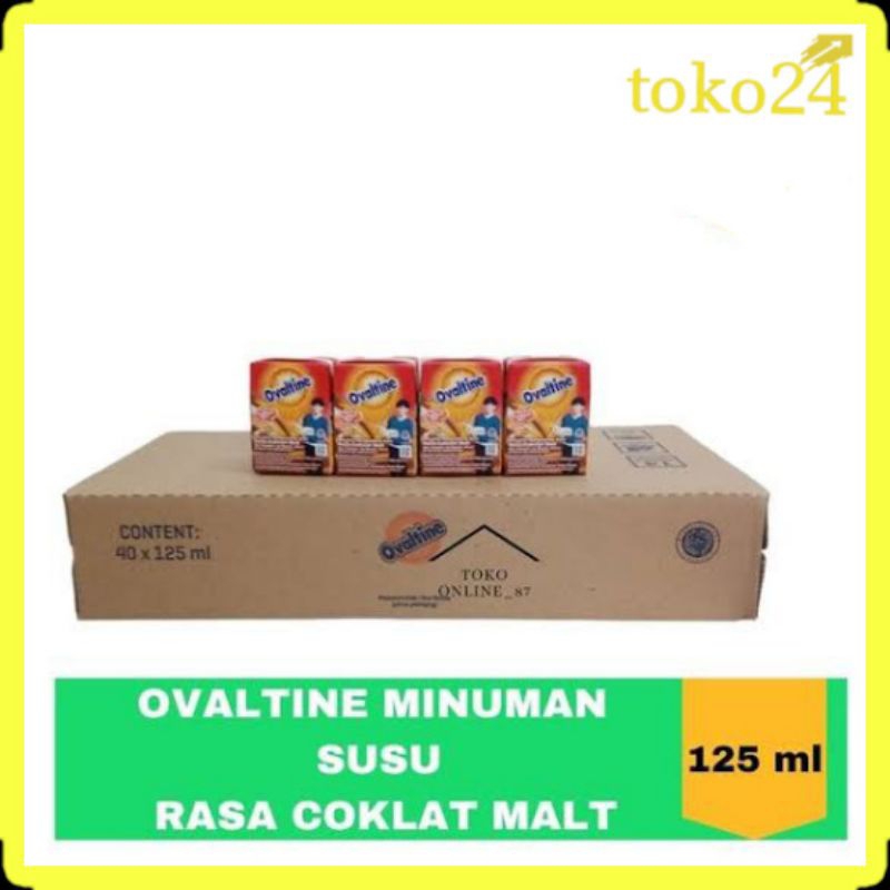 

Ovaltine Choco Malt UHT 125 ml 1 Dus isi 40