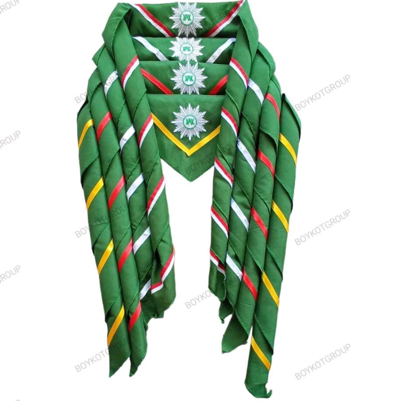 hasduk hw bordir / sablon pandu athfal hasduk hw pengenal hasduk hw penghela hasduk penuntun hasduk 