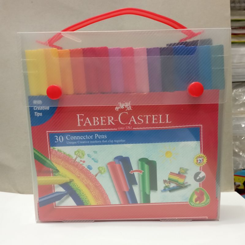 

FABER CASTELL CONNECTOR PEN 30 warna / pack