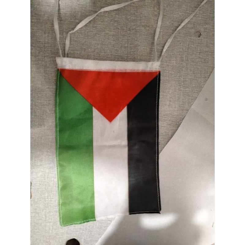 Bendera kecil / bendera motor /Bendera Tangan / bendera negara /bendera palestina