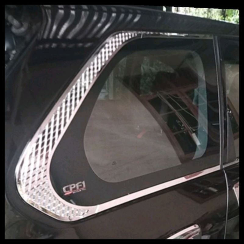 lis list kaca samping belakang baris ke tiga all new avanza / xenia 2012 sampai 2021 jsl 2020 2019 2