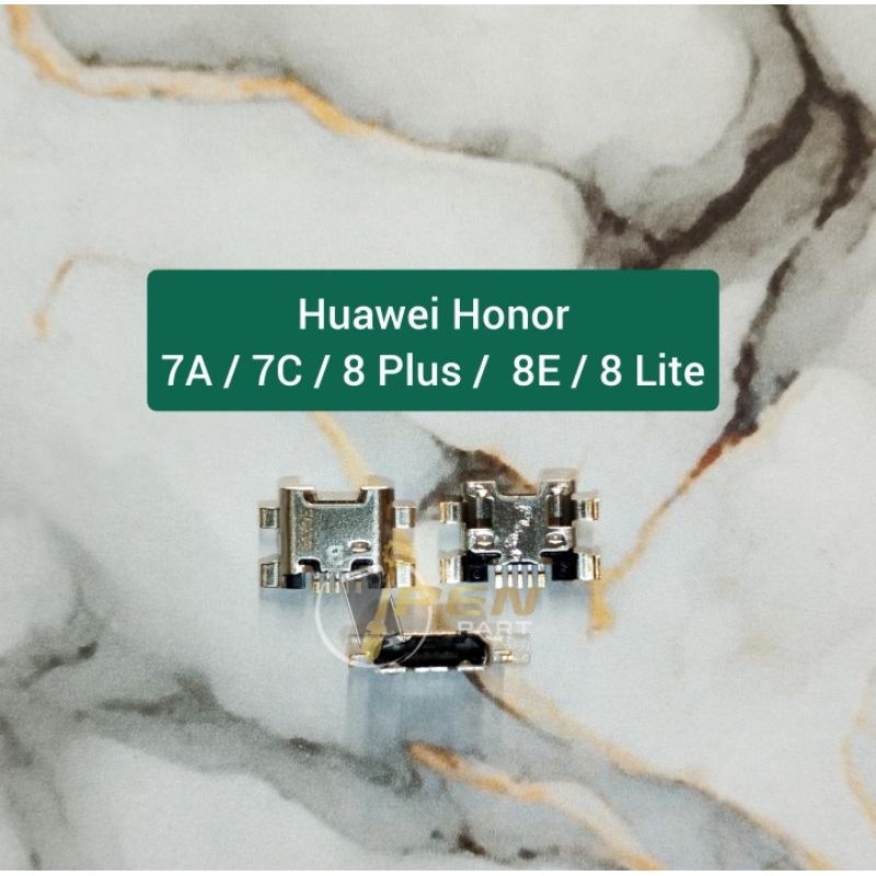 Konektor Cas Aja Hua Honor 7A 7C 8 Plus Org Connector Charger Port Usb Only