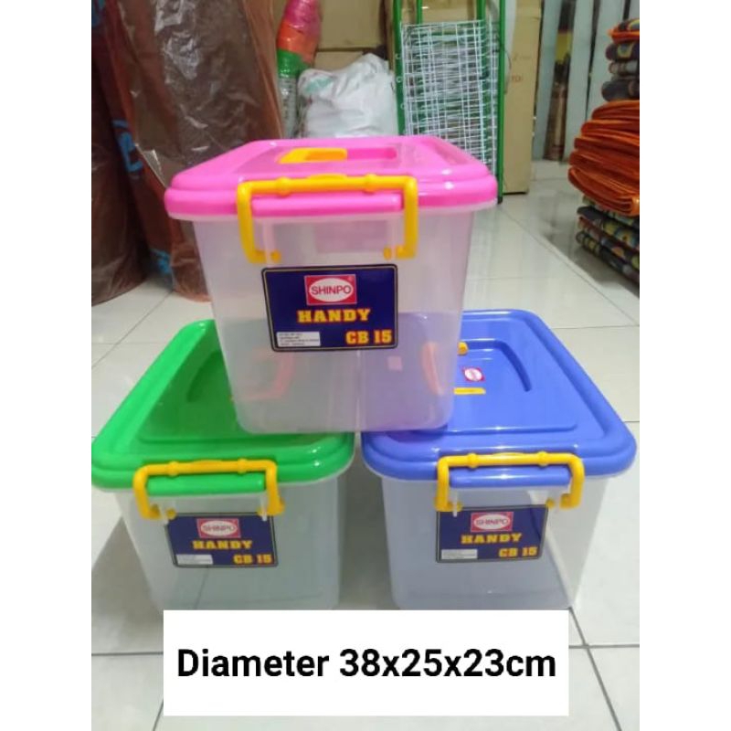 tempat kue box kue plastik SHINPO CB 15