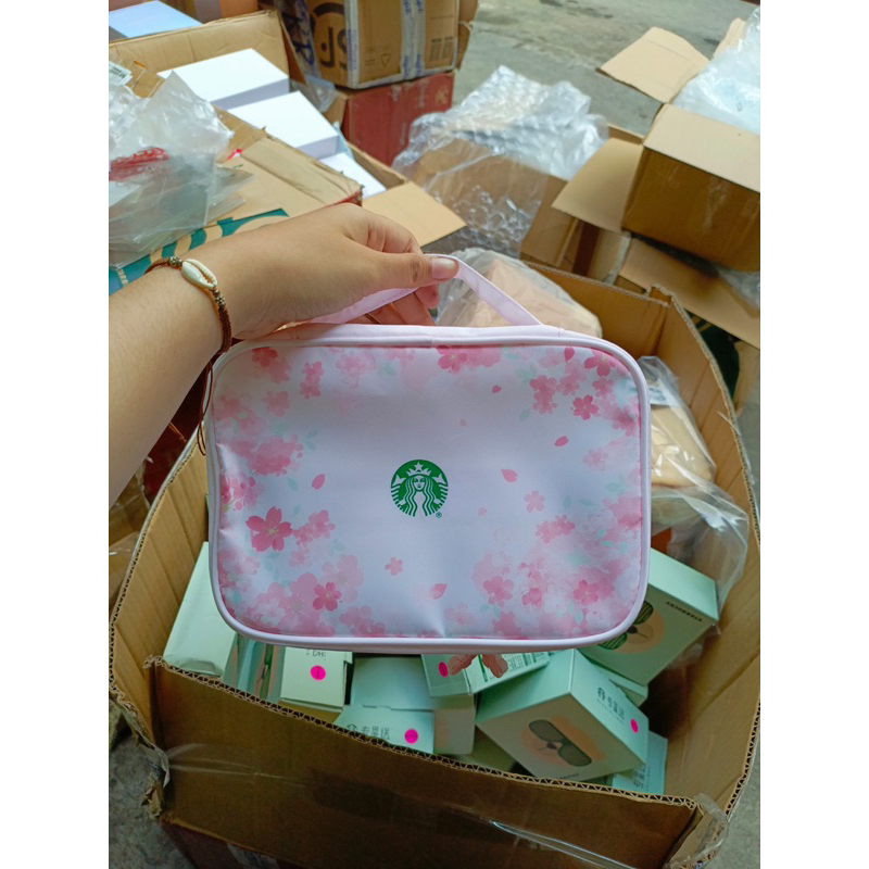 Starbucks toiletry bag china edition past seasons