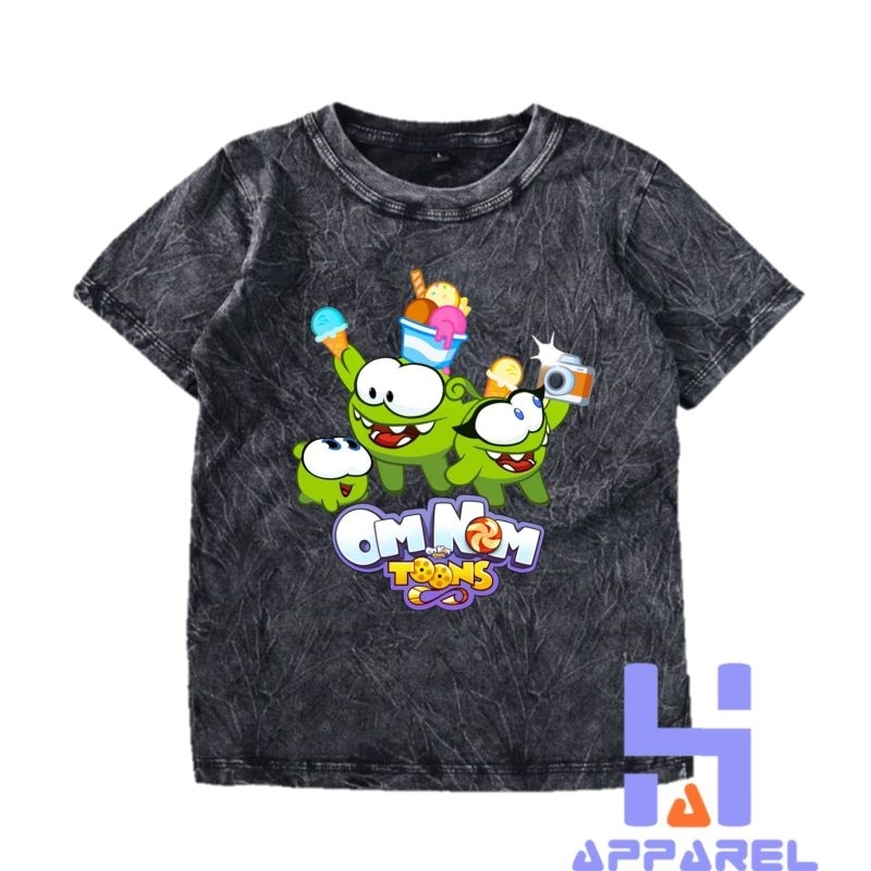 BAJU ANAK KAOS ANAK OM NOM TOONS