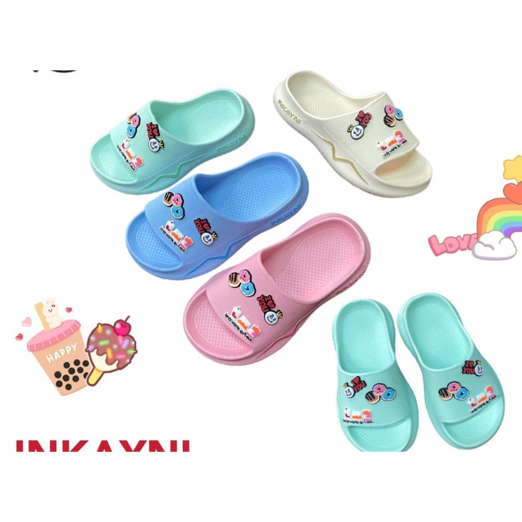 Sandal Karakter Sandal Premium Sandal wanita kekinian import korea jelly Sandal boneka lucu Sandal j