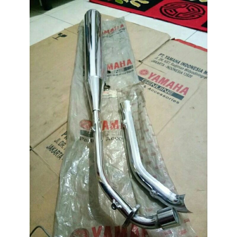 Knalpot Crypton Vega Original YGP