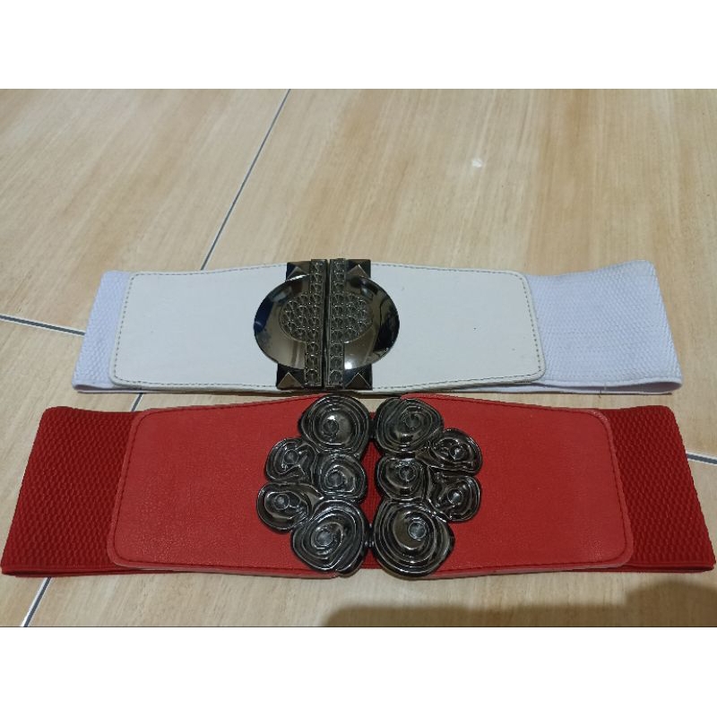 Ikat Pinggang Lebar Wanita Fashion / Sabuk Wanita Gesper