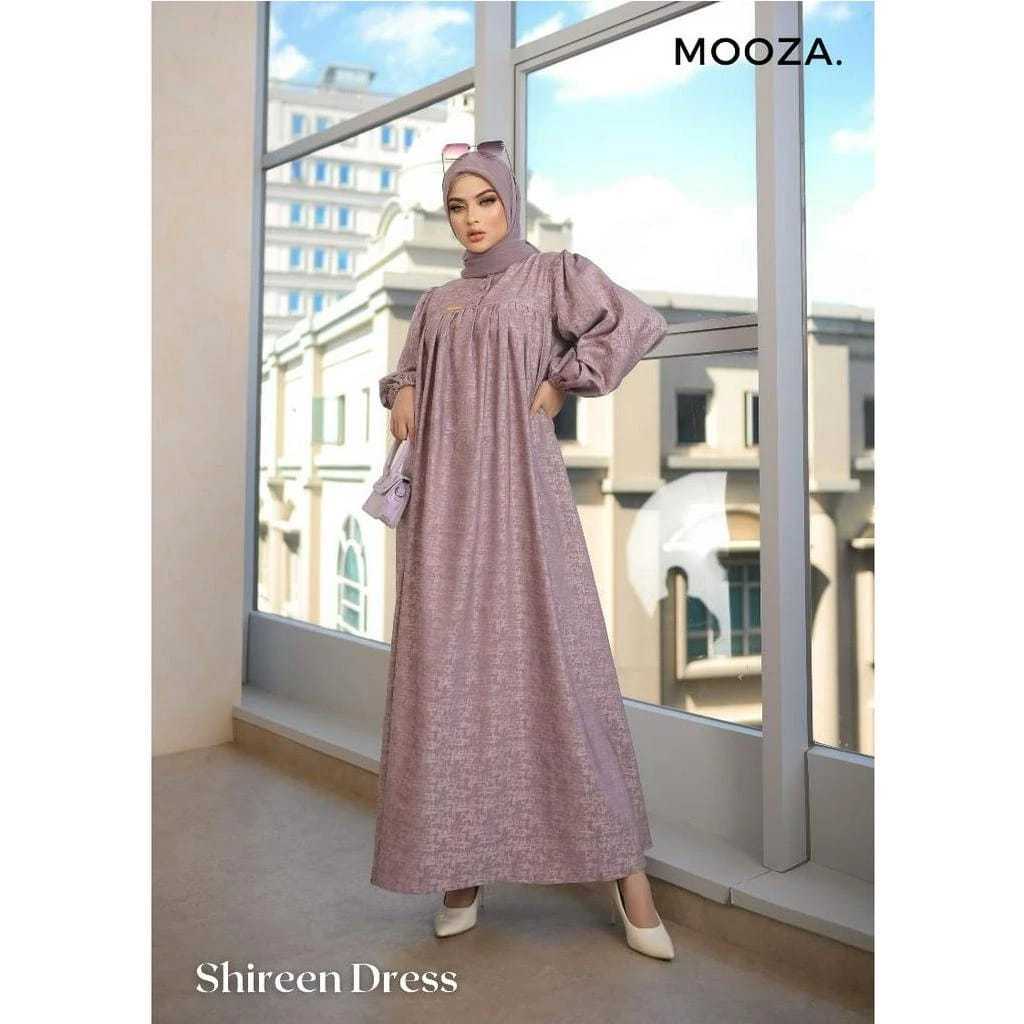 SHIREEN DRESS KATUN IMPORT JUMBO BY MOOZA