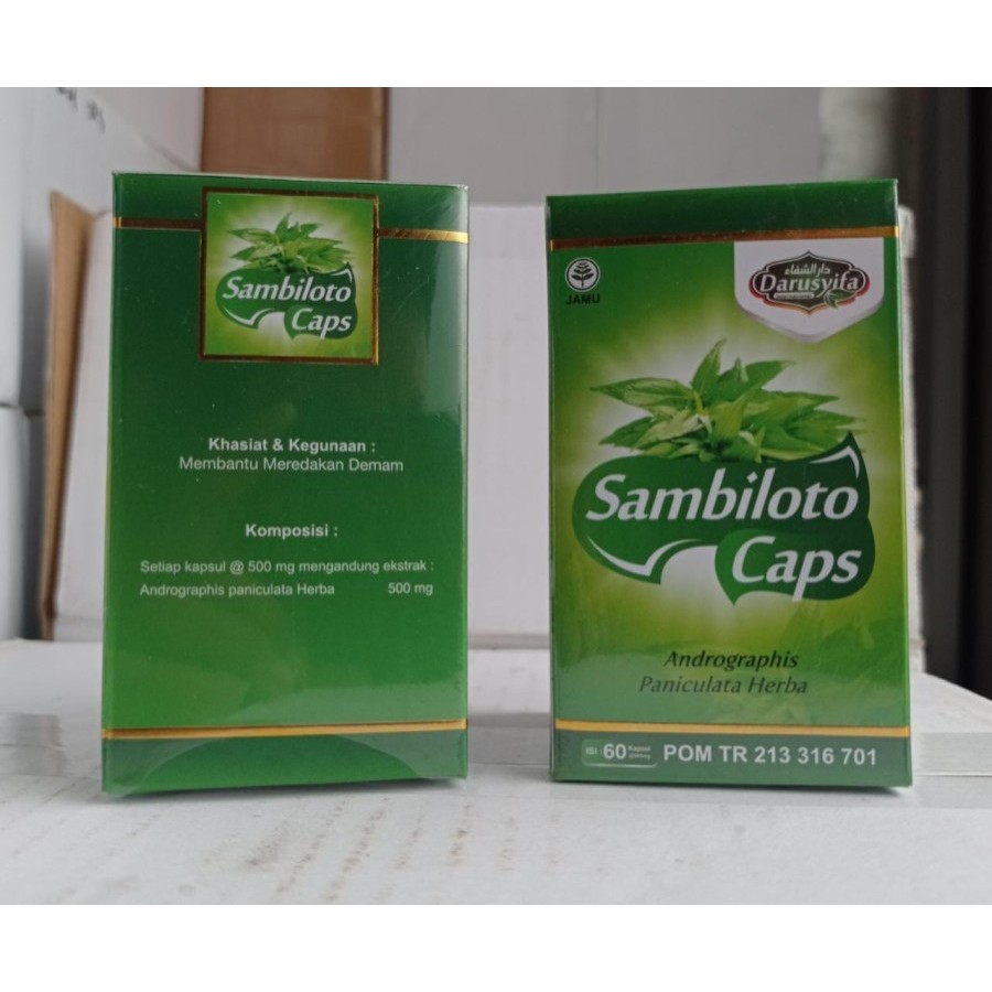 

Sambiloto capsul darusyifa 60kps