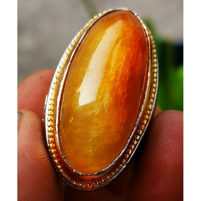 Batu akik natural pandan nanas jumbo