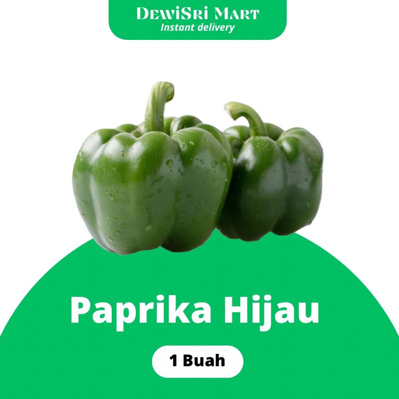 

Paprika Hijau 1 Buah - Dewisri Mart