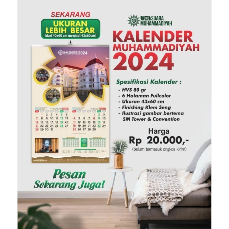 Kalender Muhammadiyah 2024