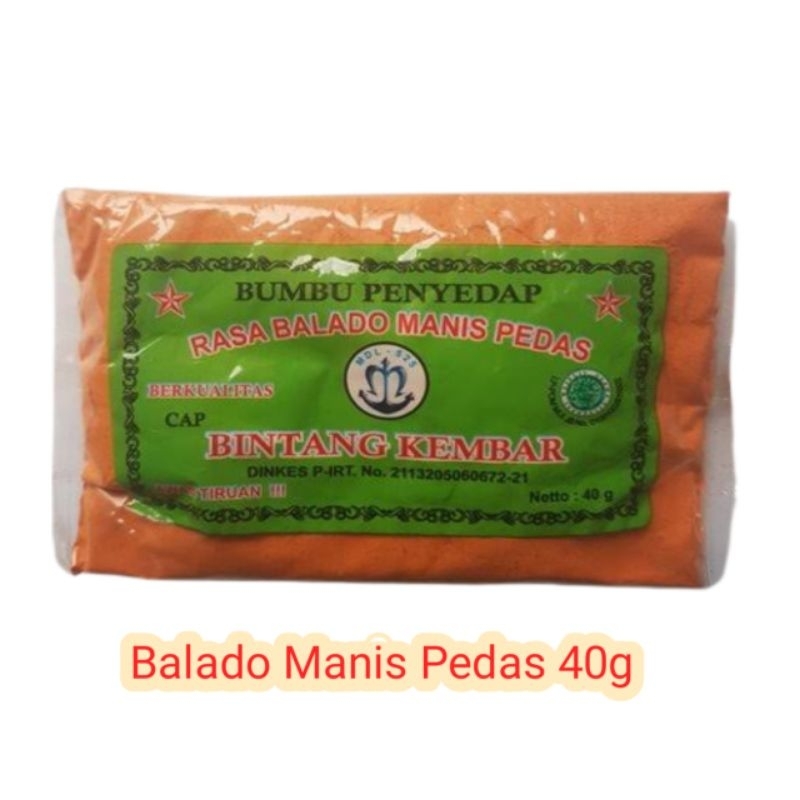 

Balado Manis Pedas 40g