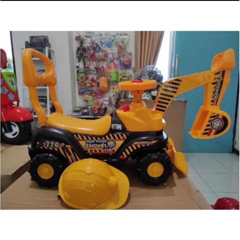 Mainan Mobil Dorong Anak Beko Excavator MPS 770 MGC 750 TF 777 K 620 k 621 ET 2154 pmb toys