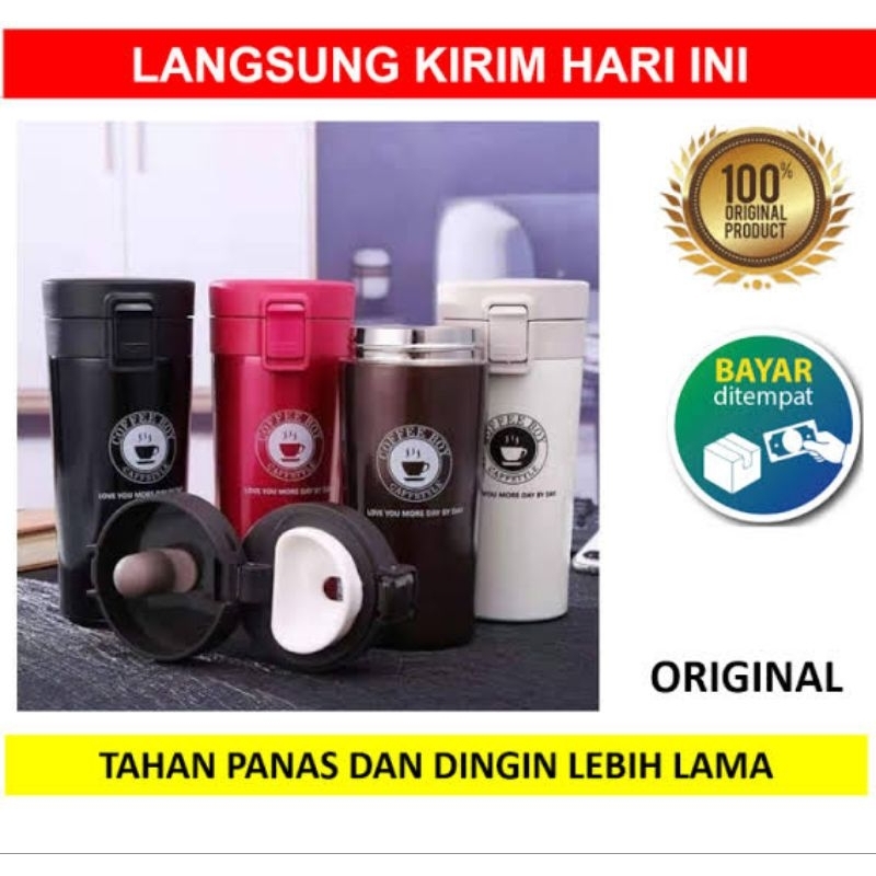 Botol kopi minum tahan panas dan dingin vacum