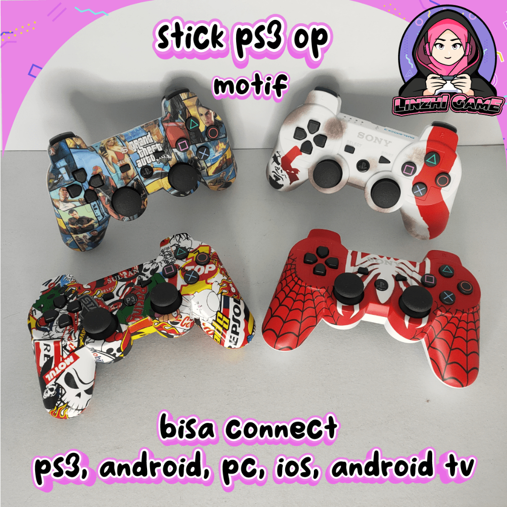 STIK STICK PS3 OP MOTIF KARAKTER | ANDROID | PC | IOS | ANDROID TV
