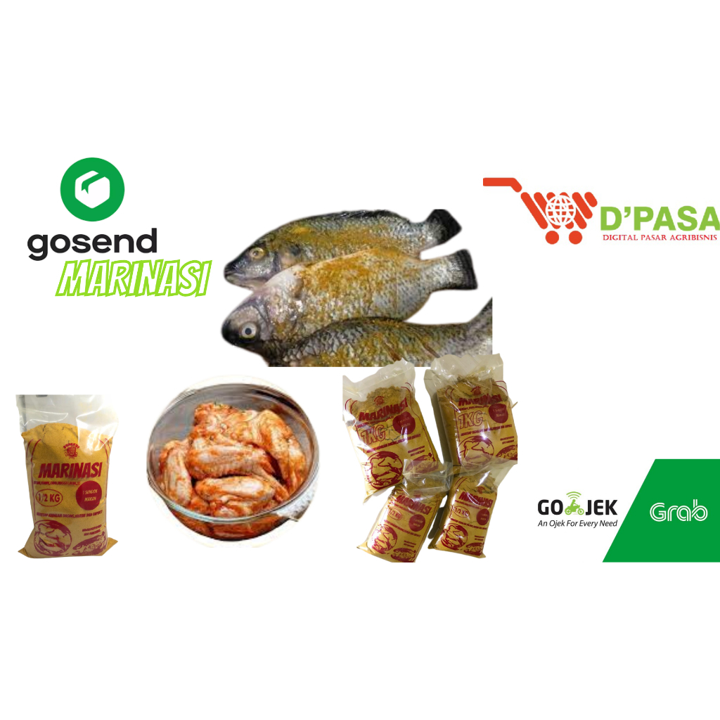 

Tepung Marinasi Original Hot Spicy 1000 Gram Bumbu Ikan Ayam Meresap ke dalam Daging BAM Pasar Online Murah Padang