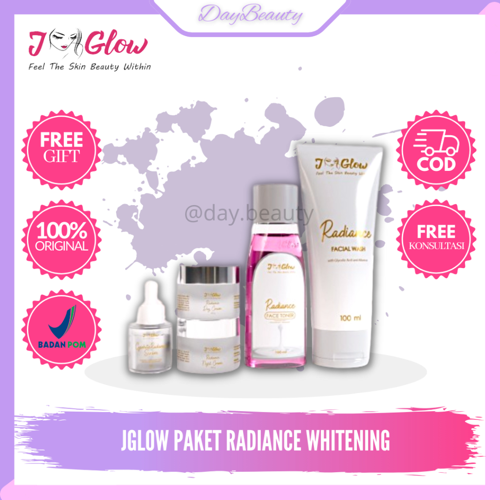 JGLOW SKINCARE Paket Wajah All Varian