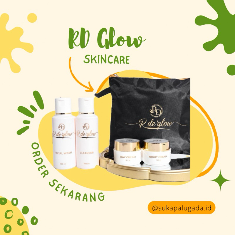 RDe Glow Skincare - paket Glowing - COD JEPARA