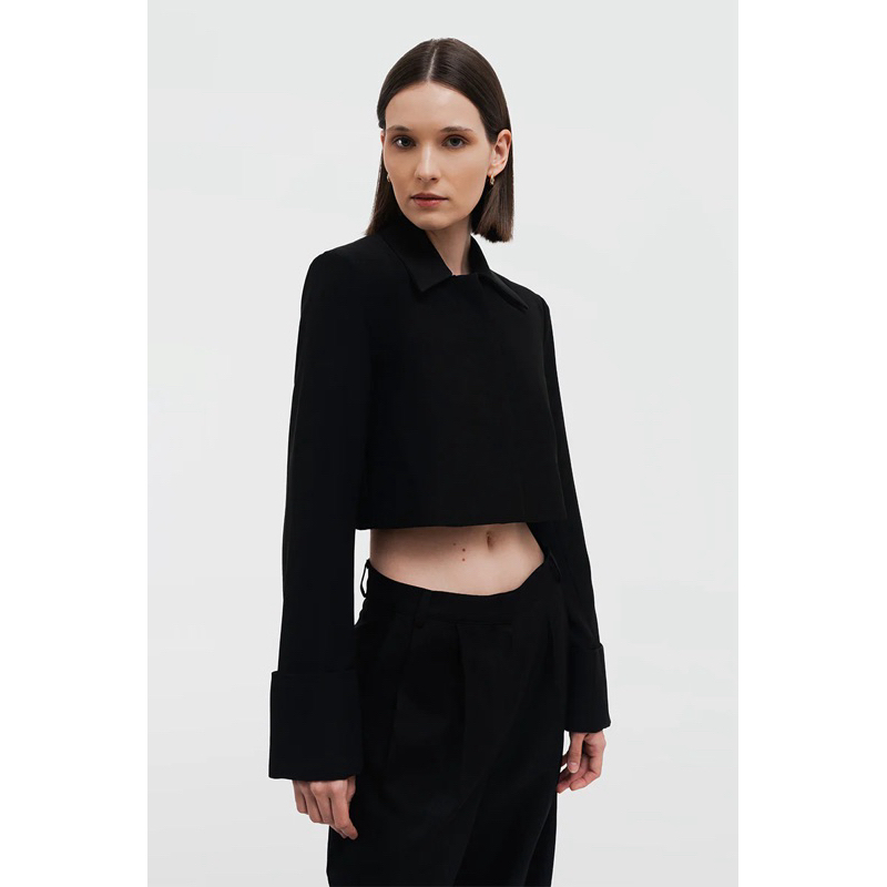 Duma Frank Cropped Blazer Black Ready