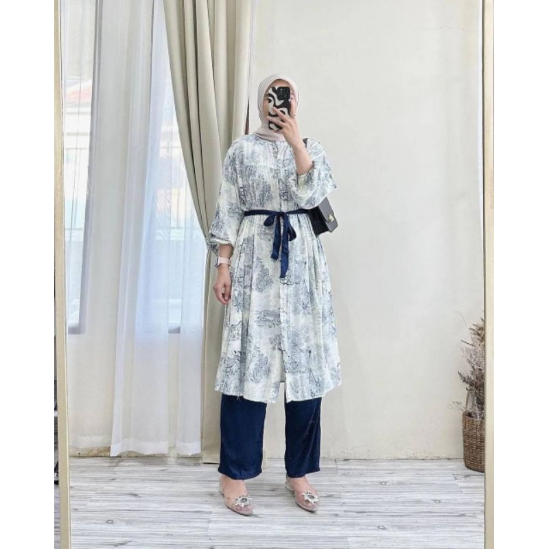SET LONG TUNIC BIANCA