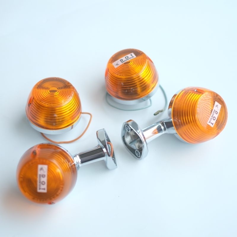 SEIN RETING ASSY DEPAN BELAKANG HONDA C50 C70 C90 PISPOT ORIGINAL NOS ORI BARU