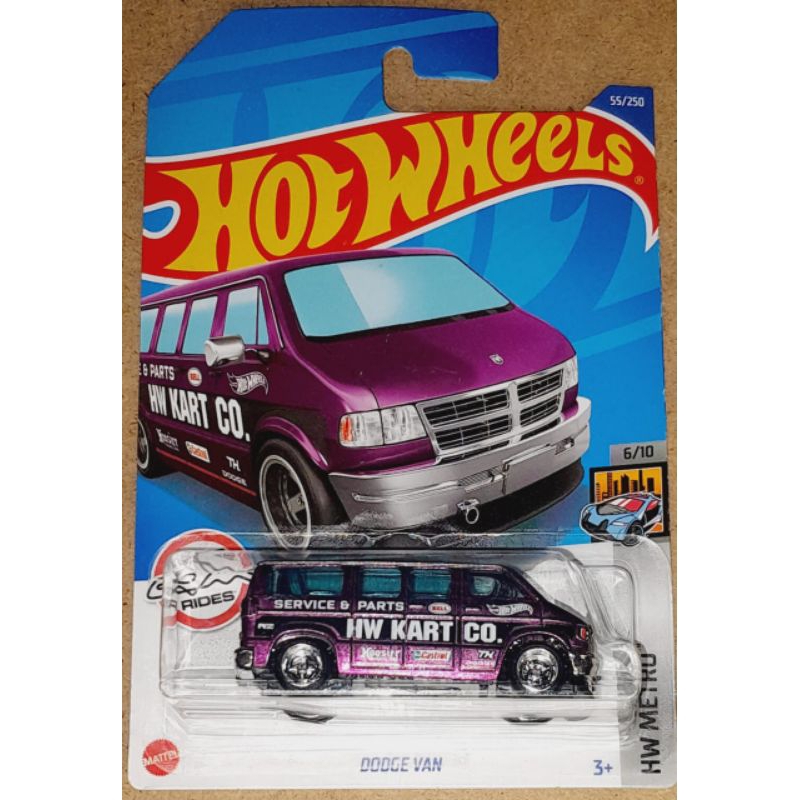 Super Treasure Hunt Dodge Van | Hot Wheels