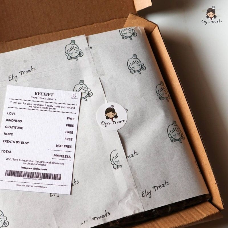 

RB Fudgy Brownies by Elsy.treats/Brownies panggang sekat/Hampers panggang kue