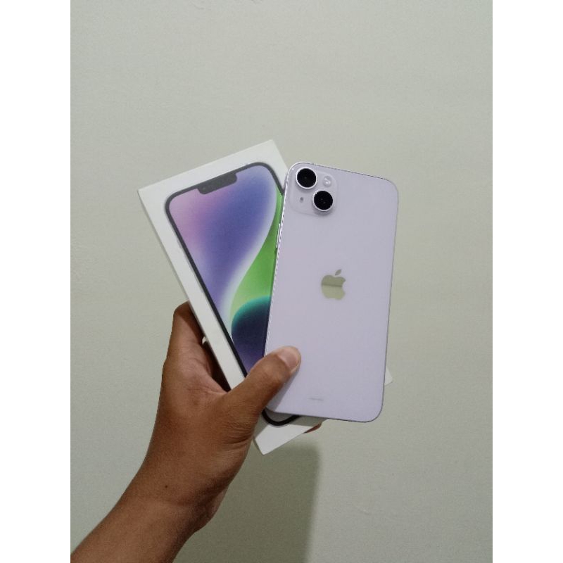 IPHONE 14 PLUS 128 GB RESMI IBOX/DIGIMAP SECOND BH 90 GARANSI ON