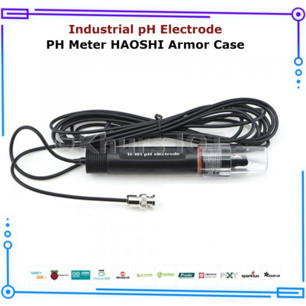 

Industrial pH Electrode - PH Meter HAOSHI - Armor Casing Berkualitas