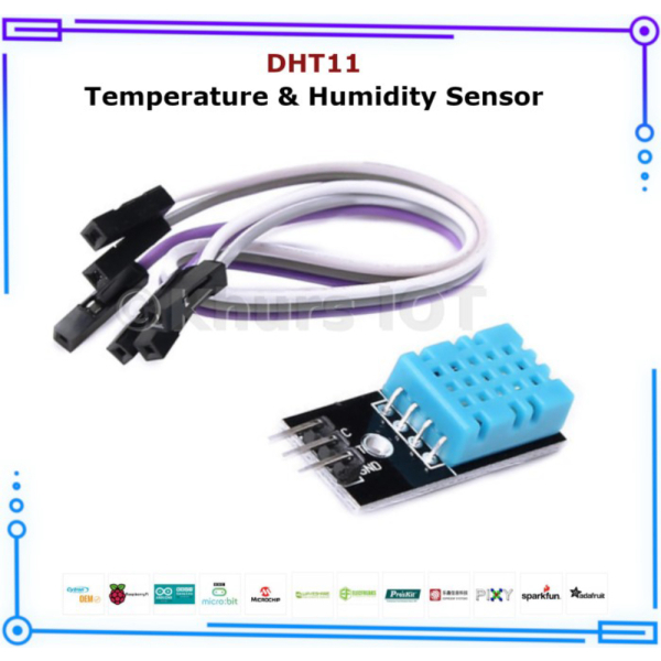 

DHT11 Temperature Humidity Sensor For Arduino Limited