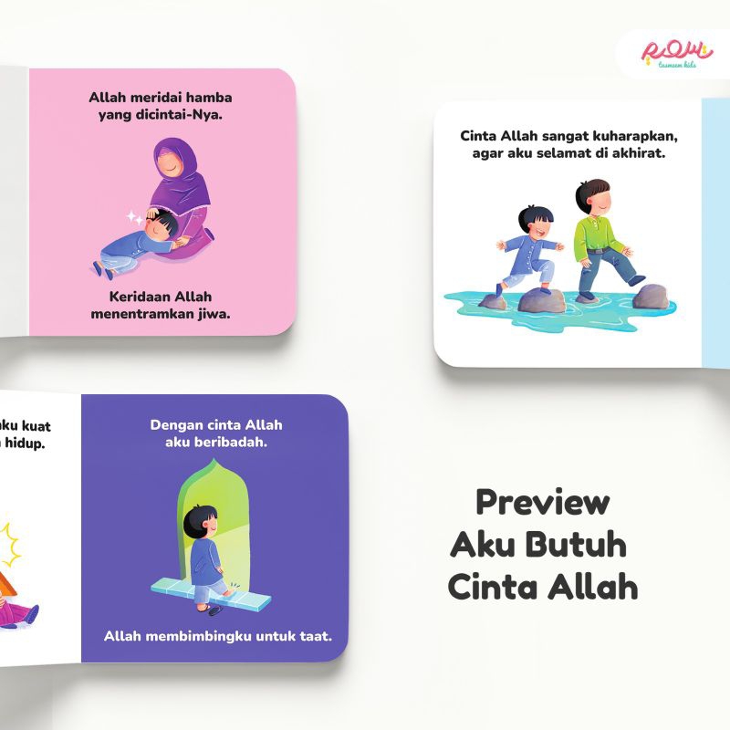 PO BOARDBOOK AKU INGIN DICINTAI ALLAH - SERI TAUHID PERTAMAKU Tasmeem Kids