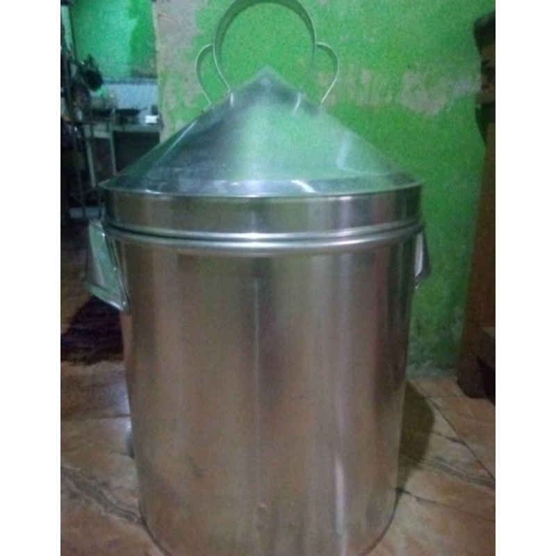 Dandang Kukus Nasi 10Kg aluminium 0.6mm
