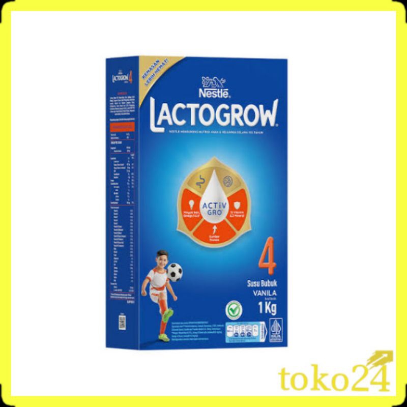 Nestle Lactogrow 4 1 kg Susu Balita 3 - 5 Tahun
