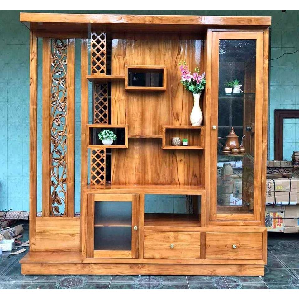 G747 LEMARI PEMBATAS RUANGAN 2 MUKA